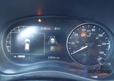 2022 Nissan Kicks Sv Xtronic Cvt z USA, uszkodzony, nr VIN 3N1CP5CV2NL531937